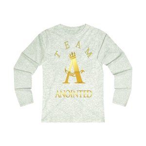 Team Anointed - Women's Fitted Long Sleeve Tee